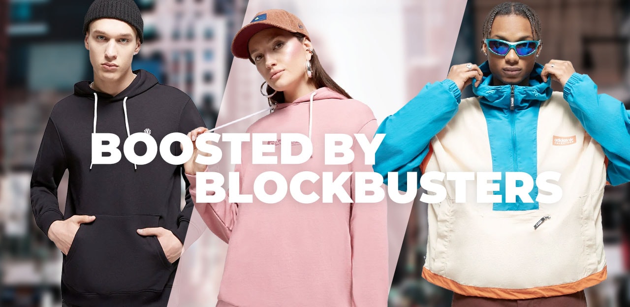 Boosted by blockbusters. Streetwear i kino