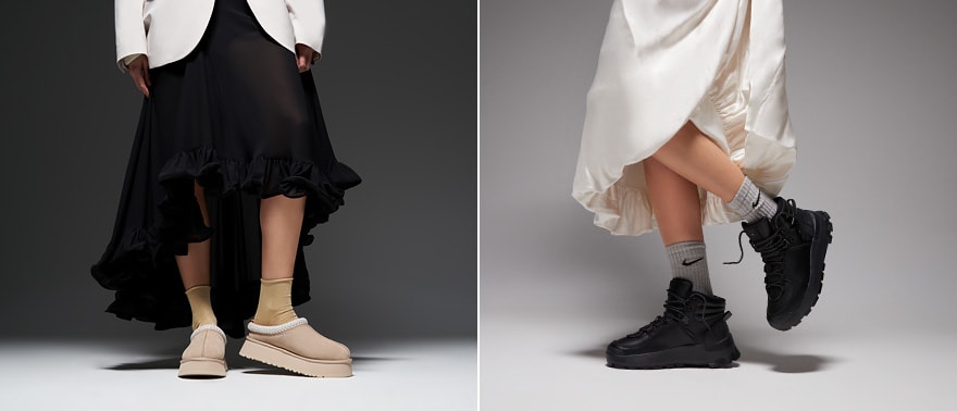 Jakie buty do sukienki wybrać zimą?