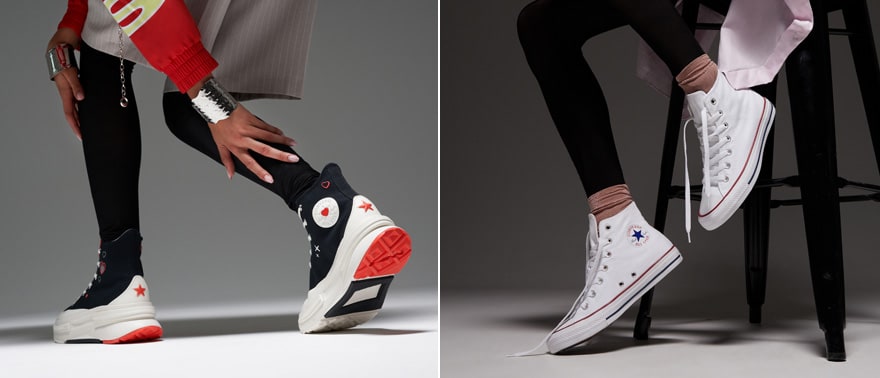 jak nosić converse za kostkę