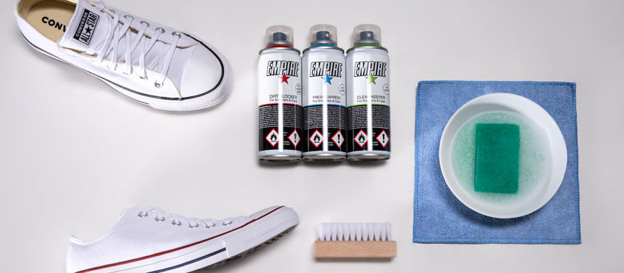 Let them shine! Jak wyczyścić białe Conversy?