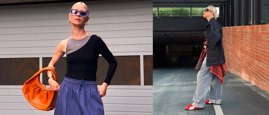 Break the lines: asymetryczne outfity