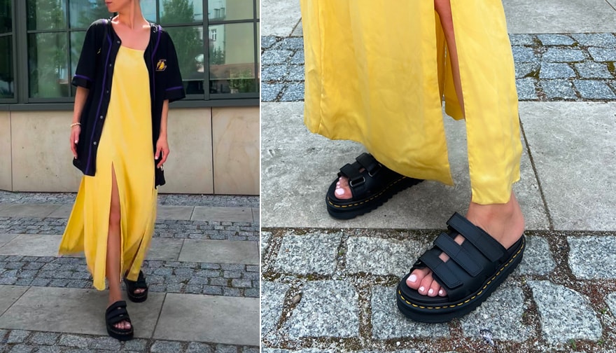 sandały do sukienki