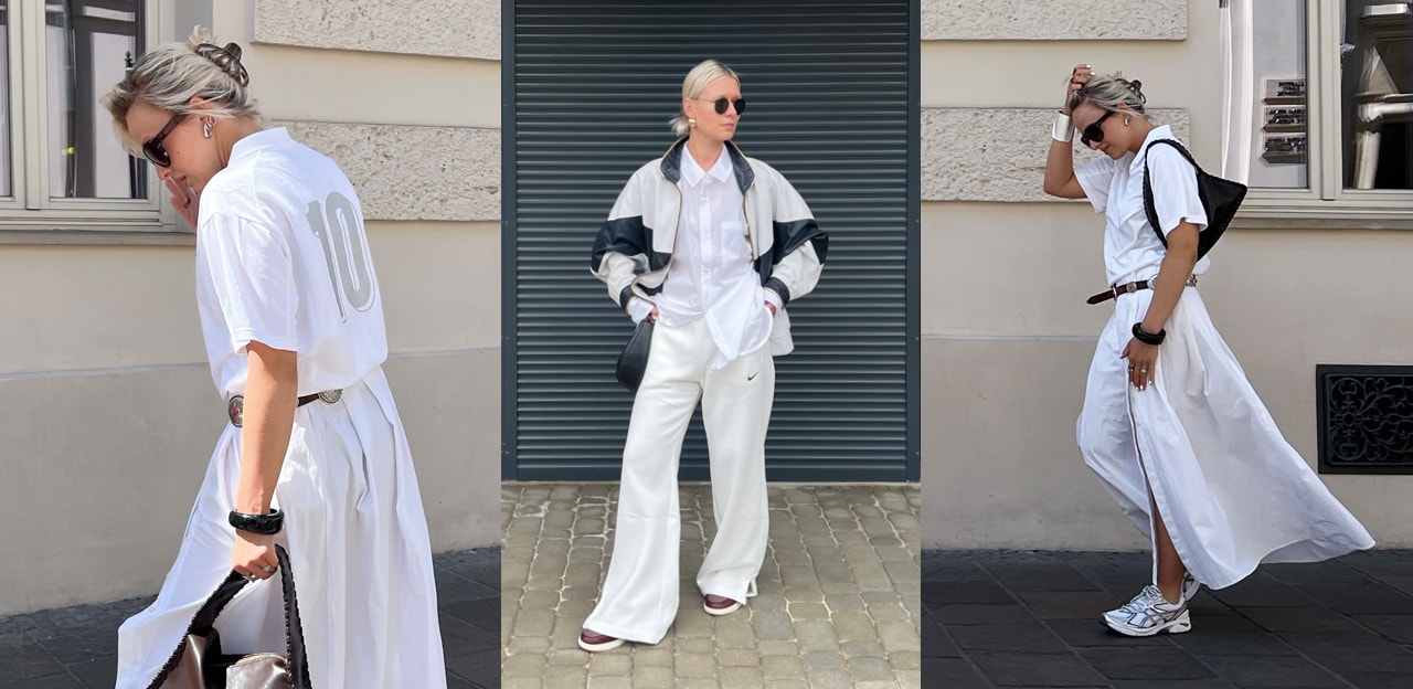 stylizacje all white