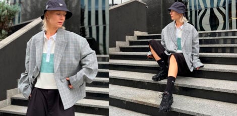 marynarka z szerokimi ramionami