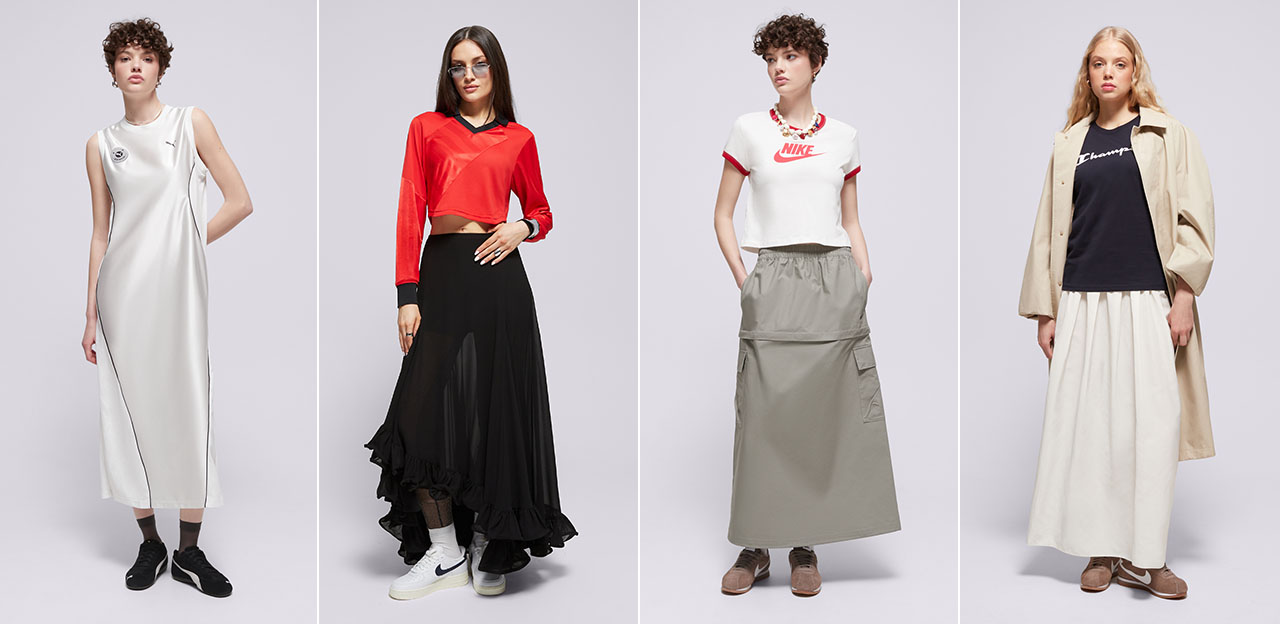 maxi spódnice stylizacje